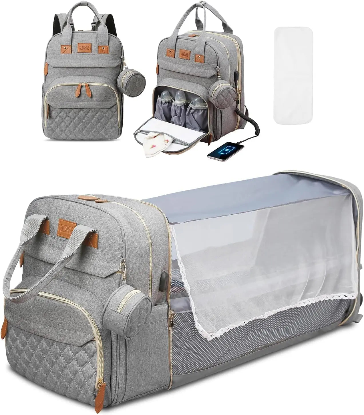 Sac à langer lit