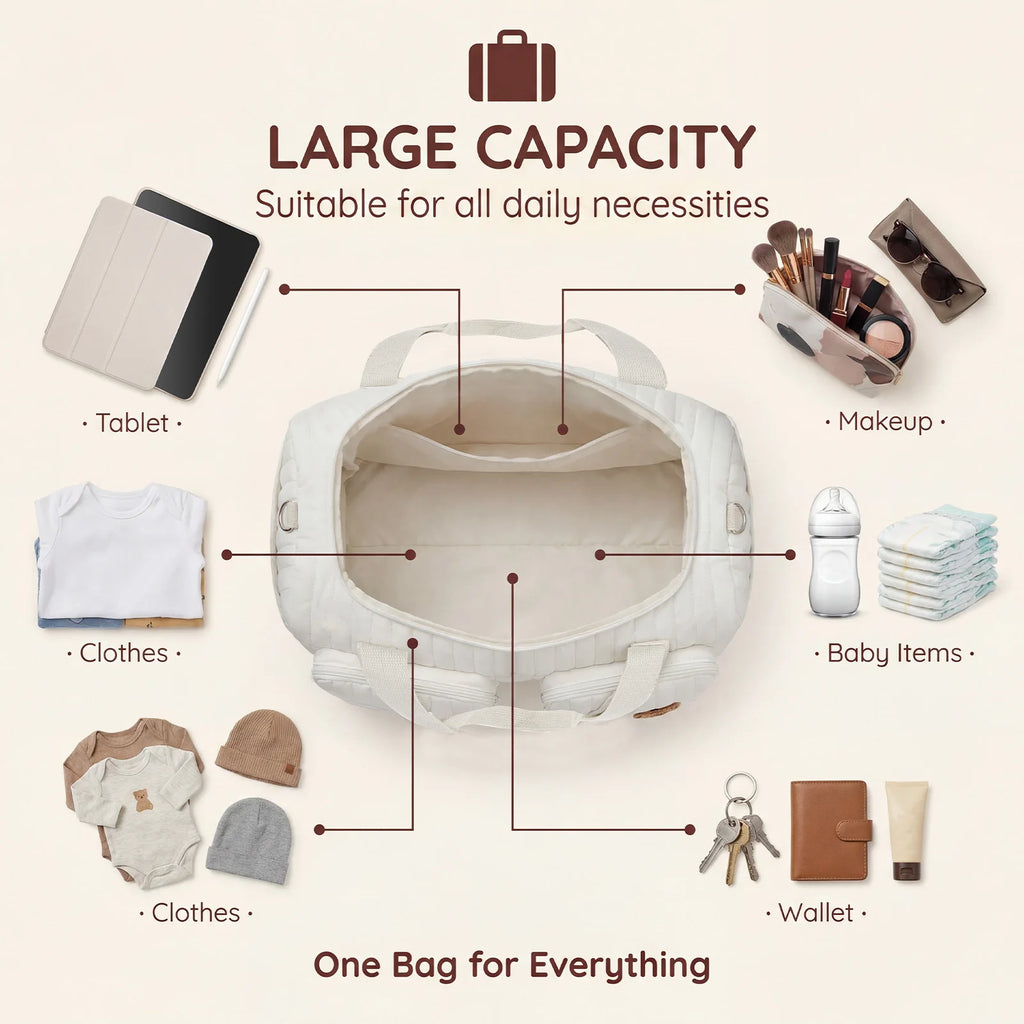 Sac à langer gaz de coton
