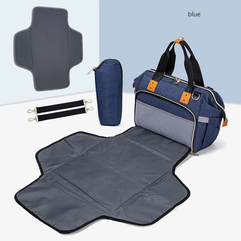 Sac à langer avec station de change