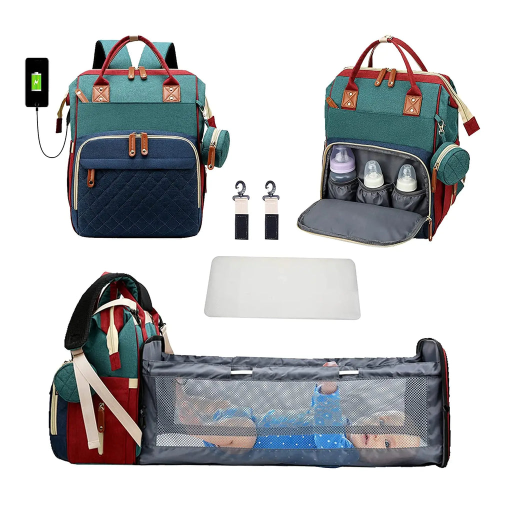 Sac à langer transformable