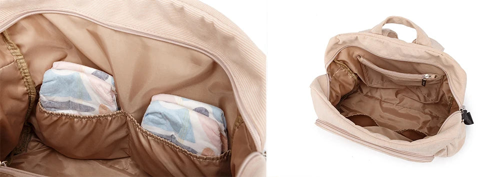 Sac à langer en velours