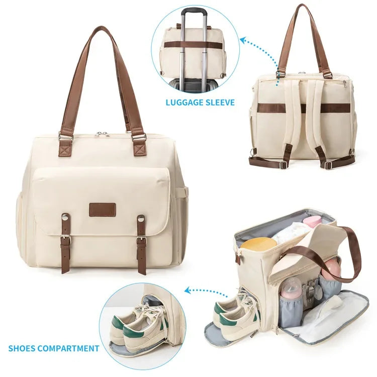 Sac à langer kaki