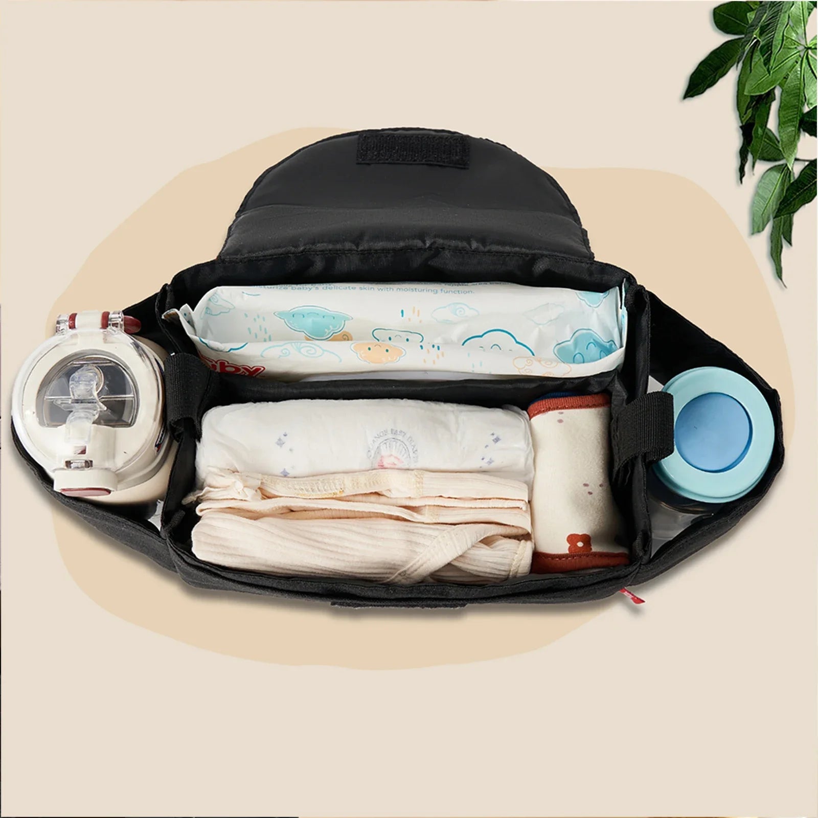 Petit sac à langer poussette