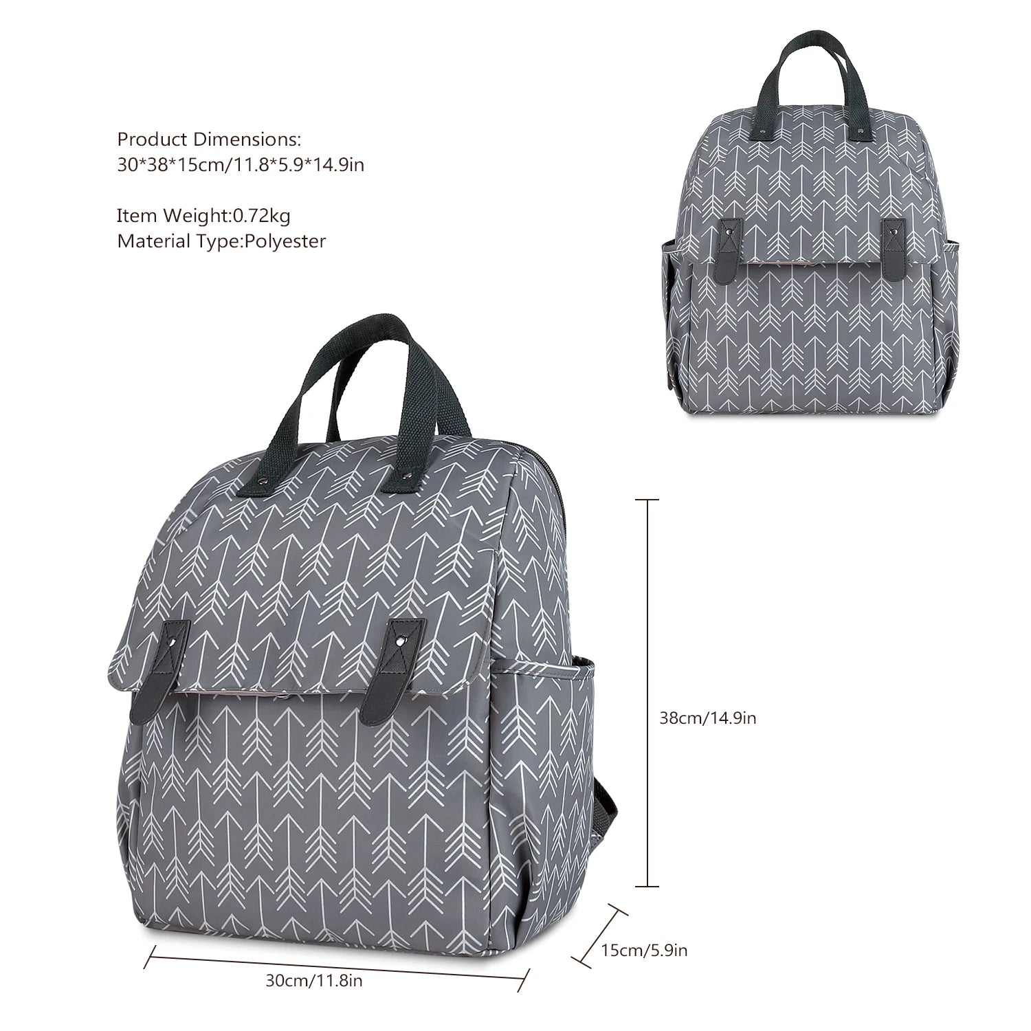 Sac à langer avec tapis de change