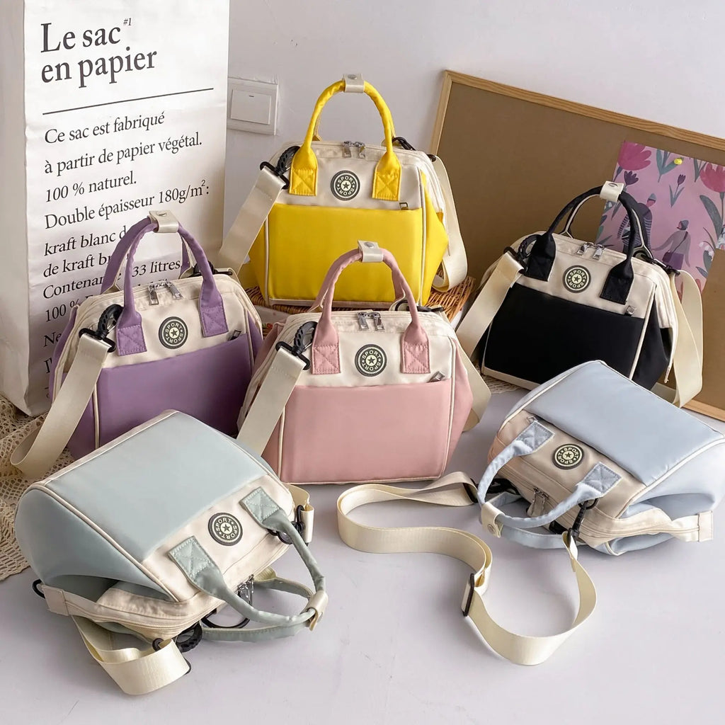 Sac à langer violet