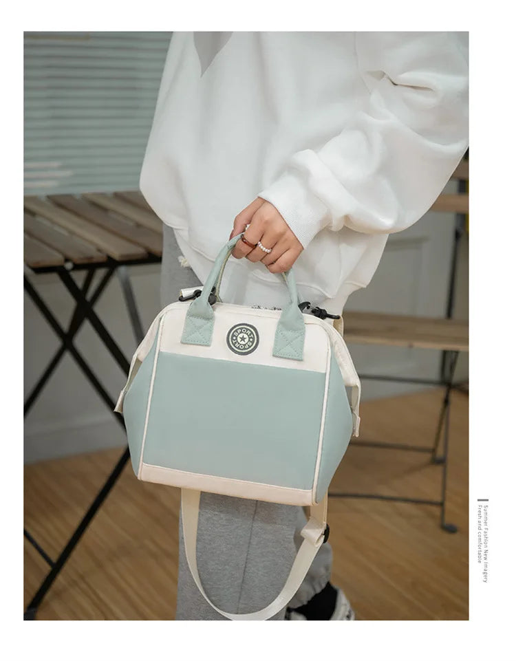 Sac à langer violet