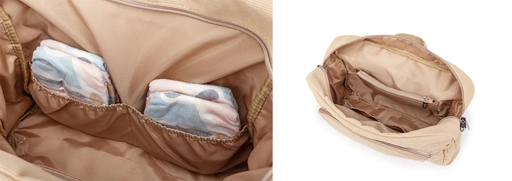 Sac à langer en velours