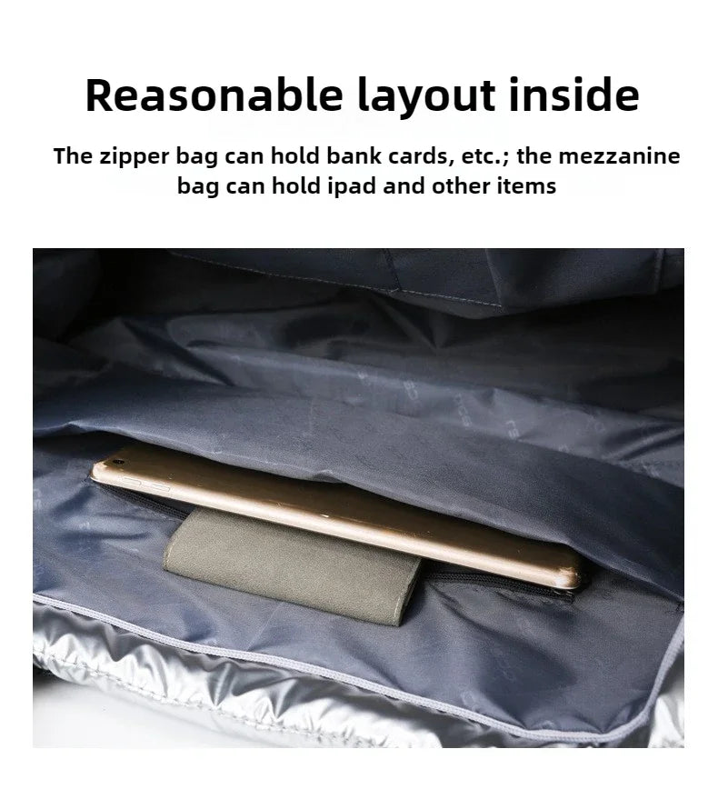 Sac à langer doudoune
