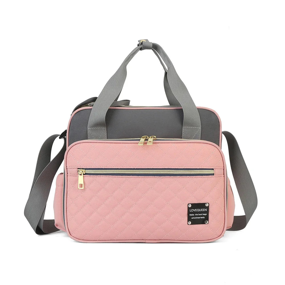 Sac à langer rose