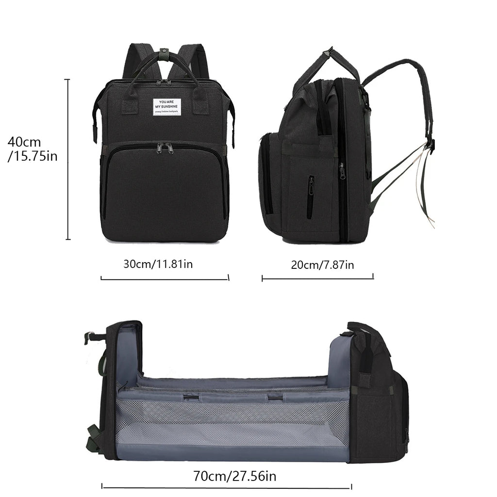 Sac à dos à langer avec lit