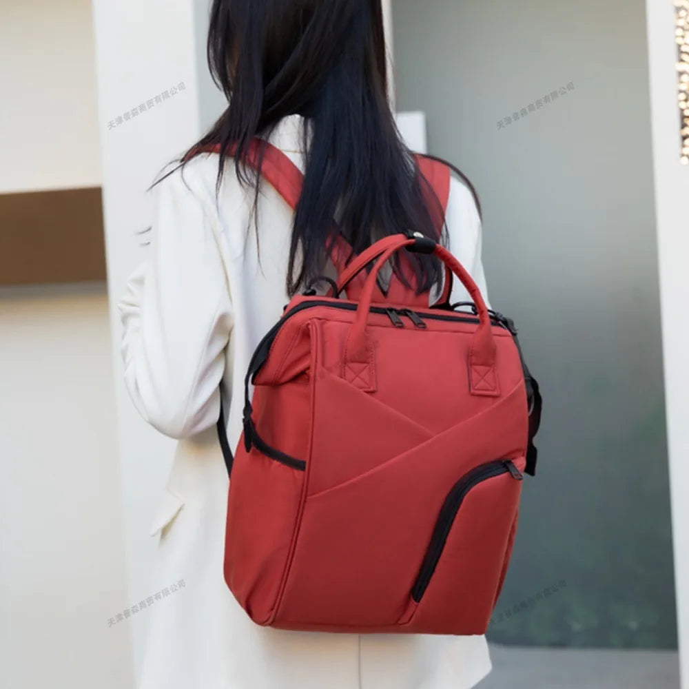 Sac à langer rouge