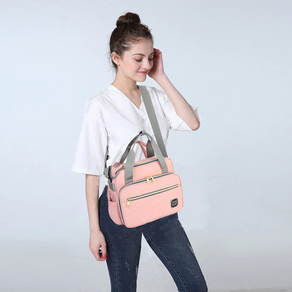 Sac à langer rose