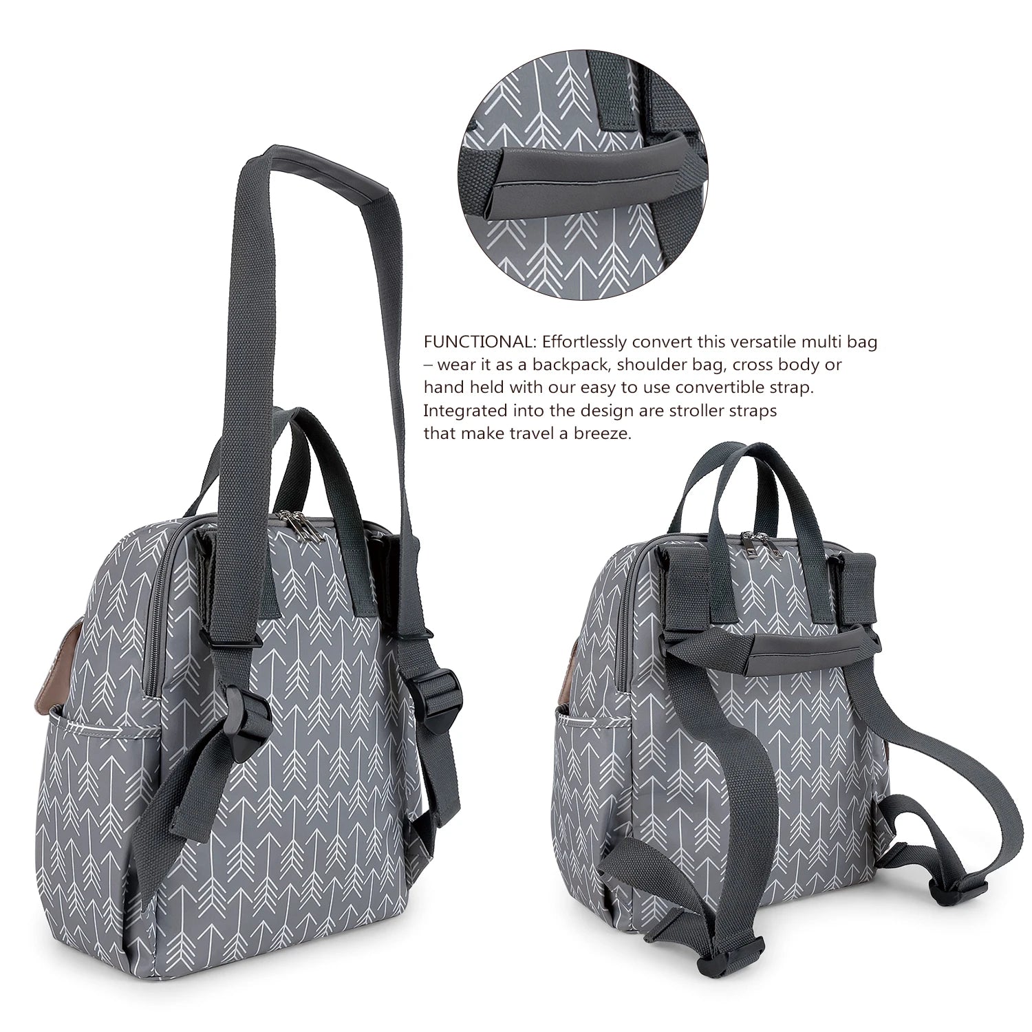 Sac à langer avec tapis de change