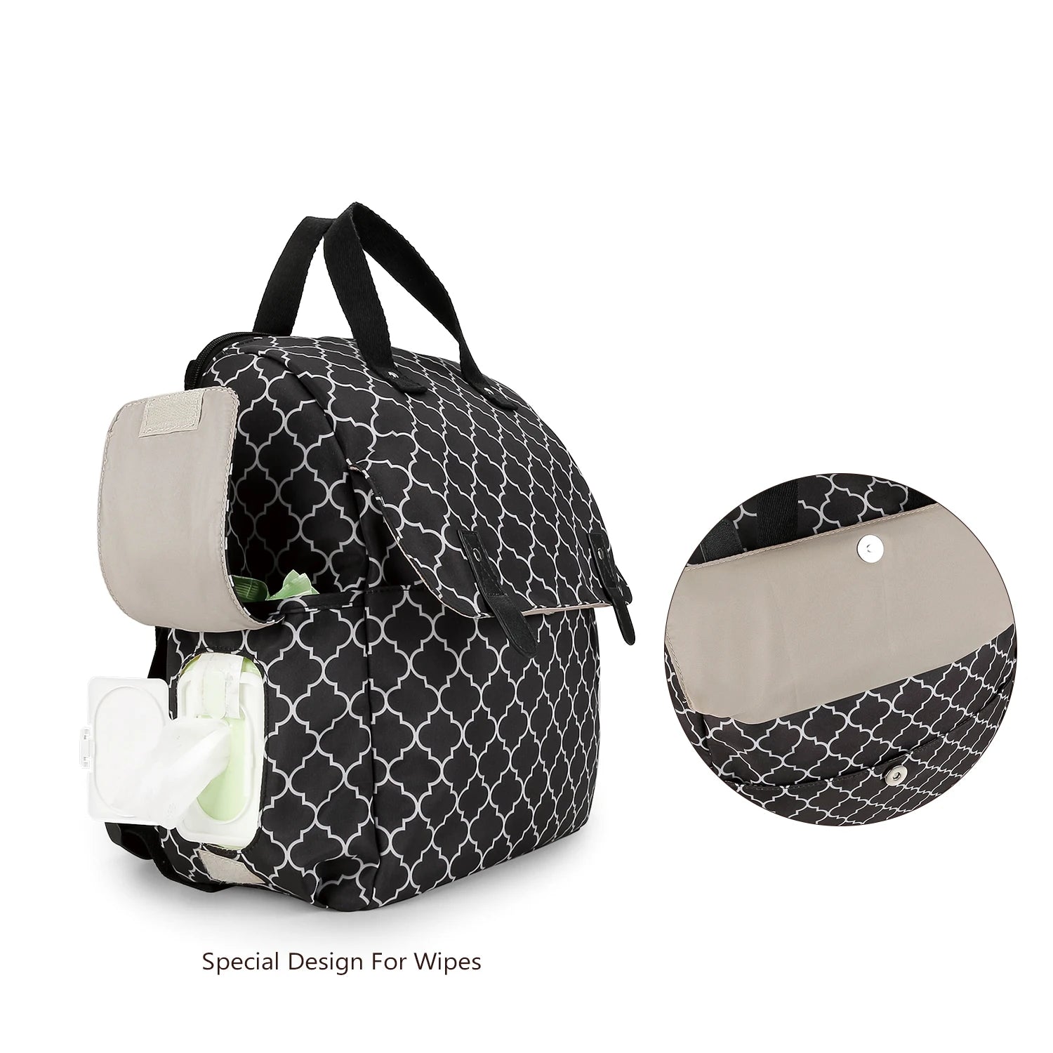 Sac à langer avec tapis de change