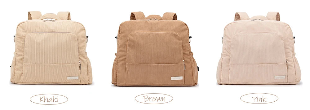 Sac à langer en velours
