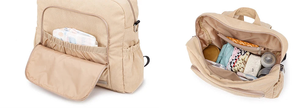 Sac à langer en velours