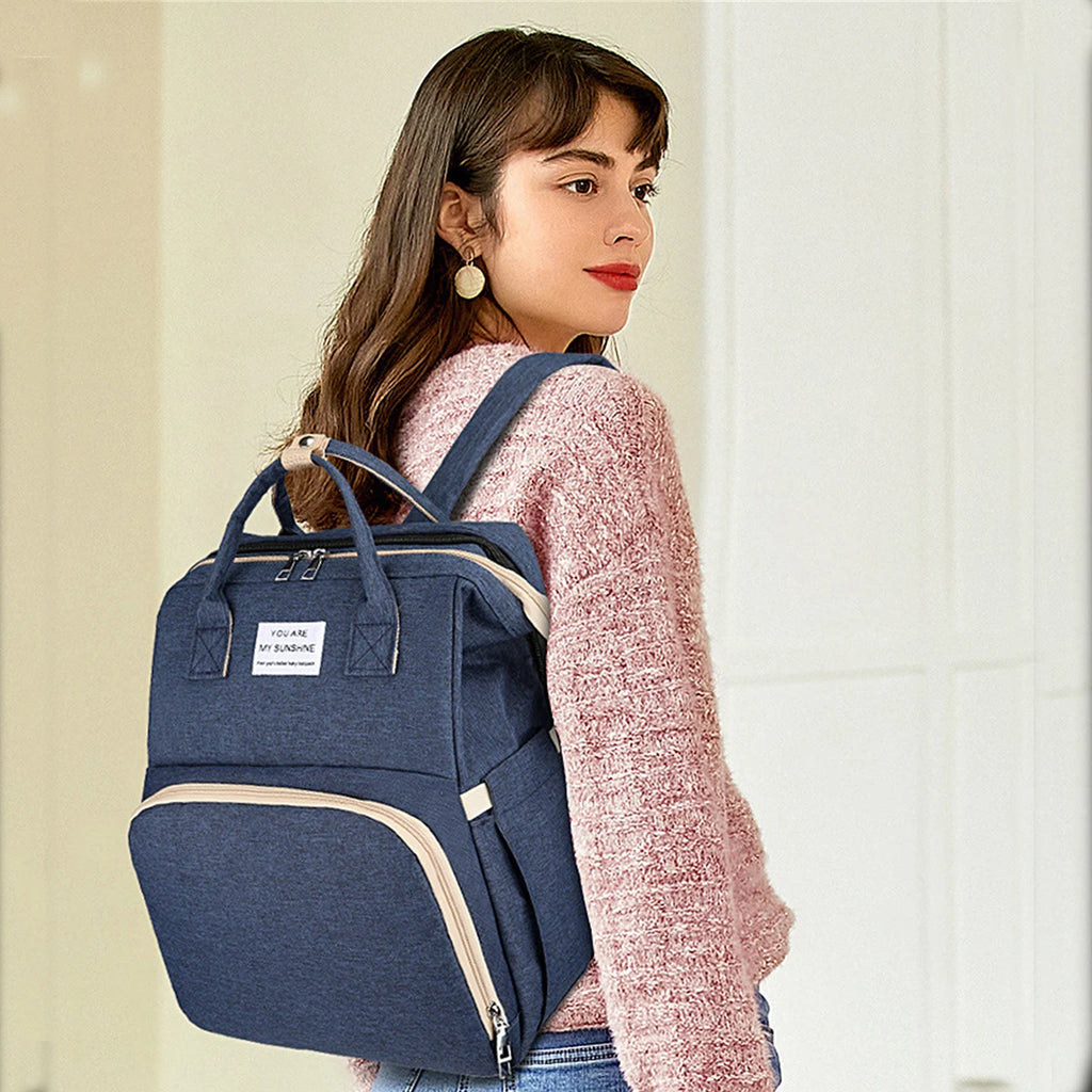 Sac à dos à langer avec lit