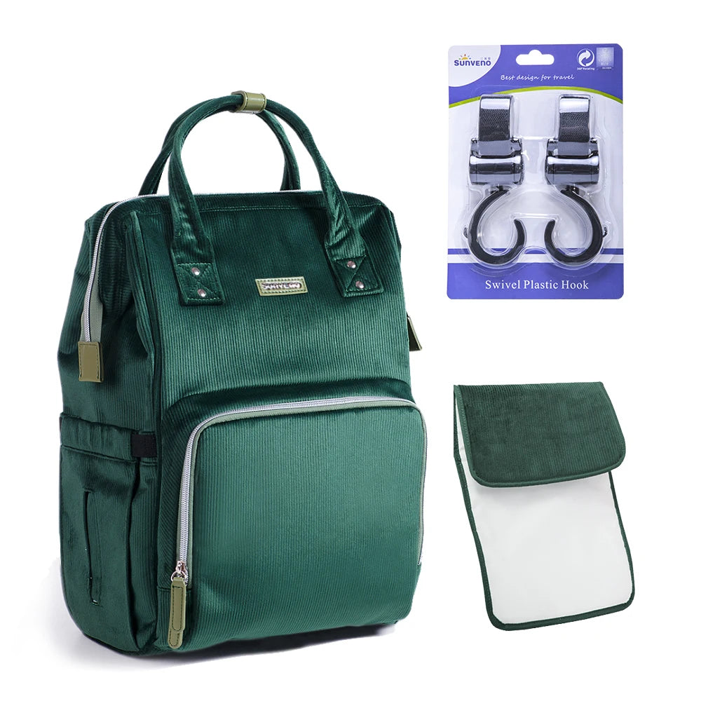 Sac à langer vert