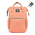Sac à langer orange