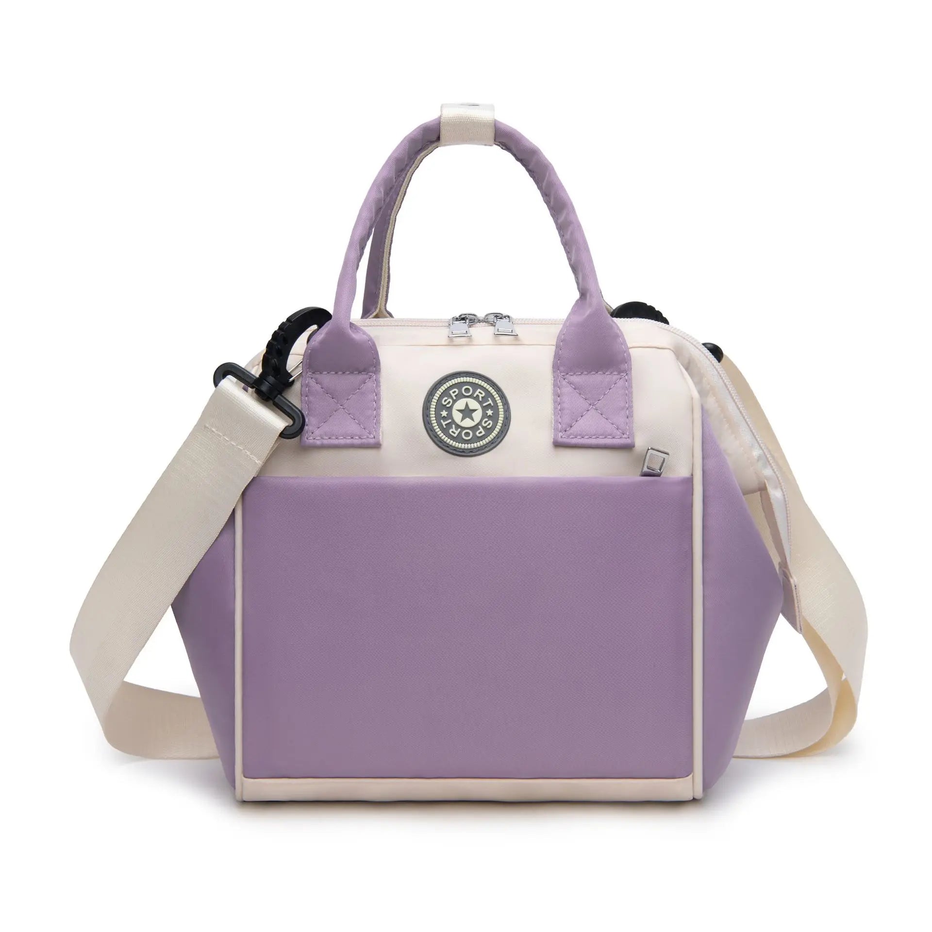 Sac à langer violet