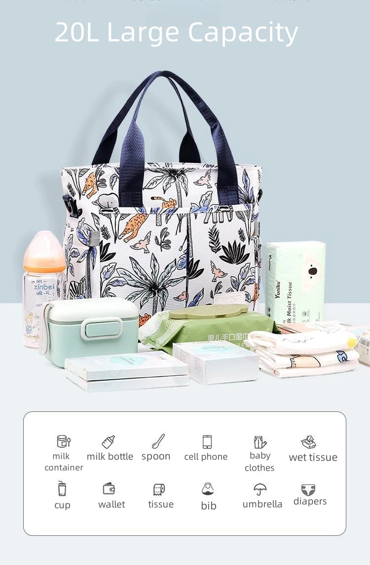 Sac à langer multipoches