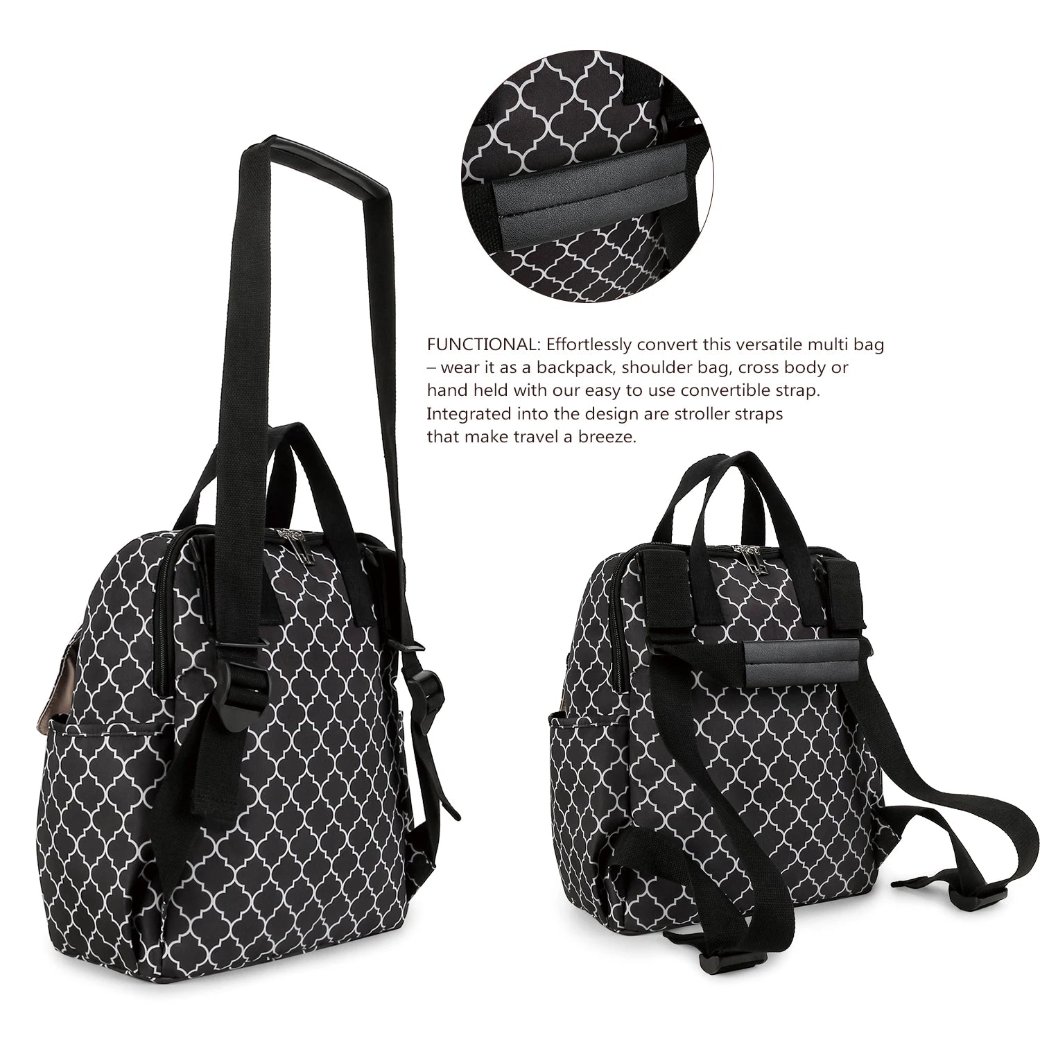 Sac à langer avec tapis de change