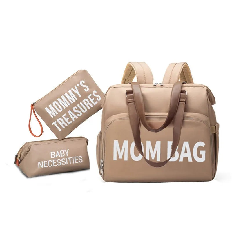 Sac à langer taupe