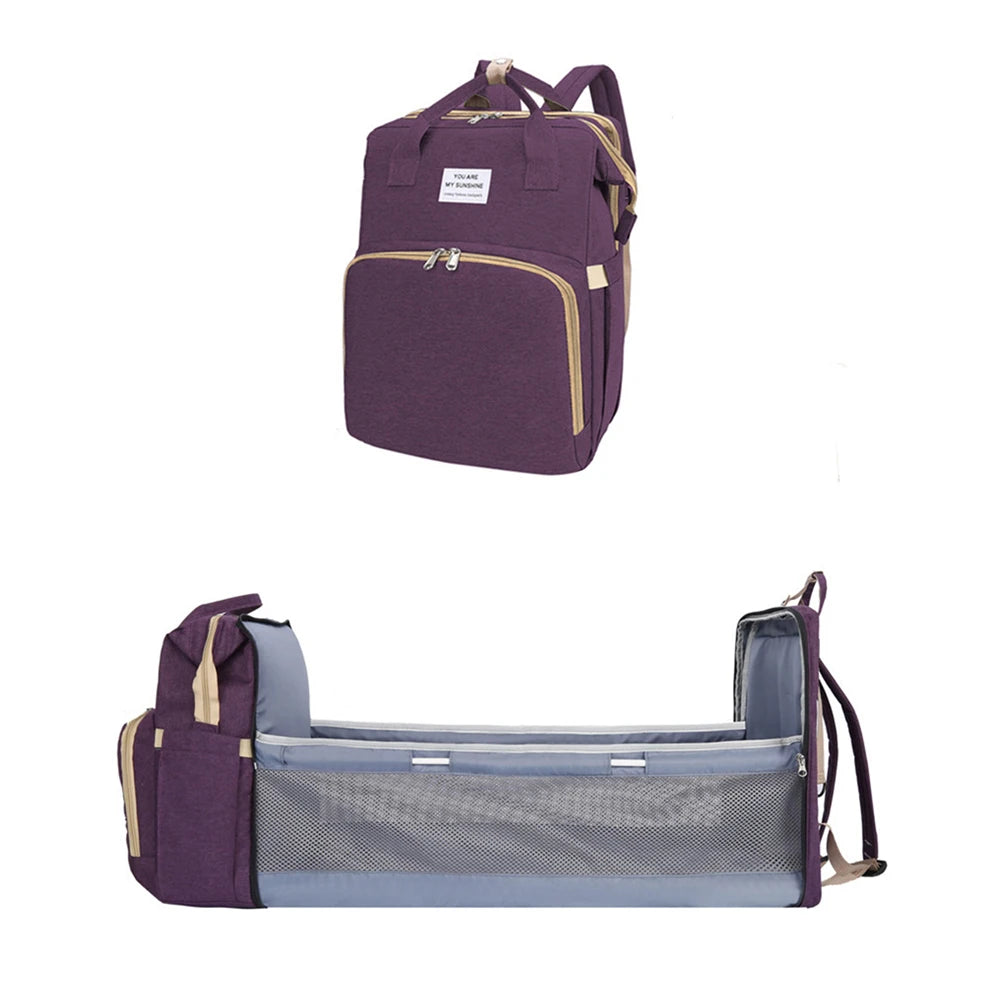 Sac à dos à langer avec lit