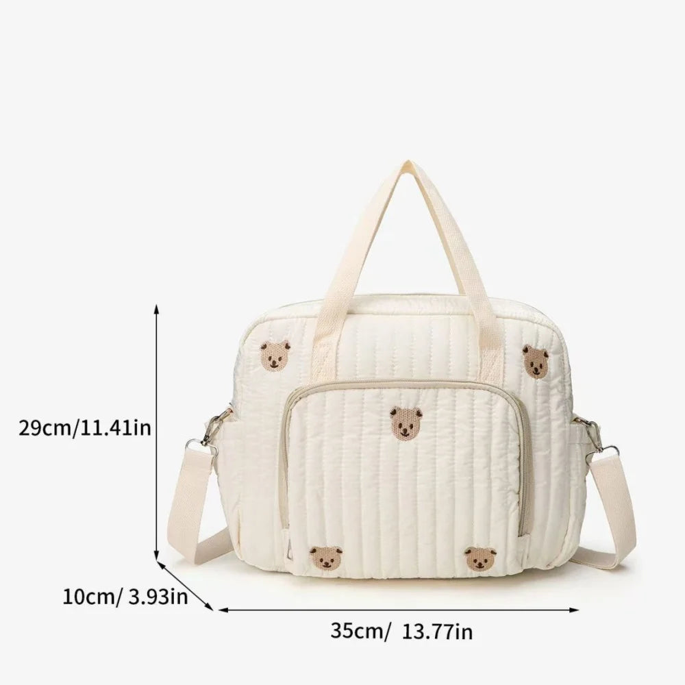 Sac à langer coton matelassé