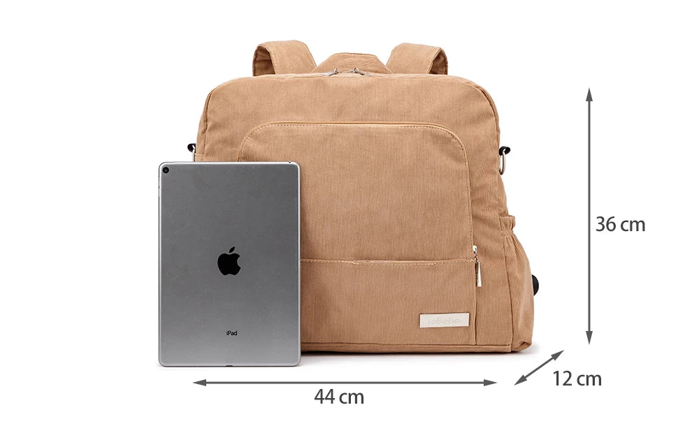 Sac à langer en velours