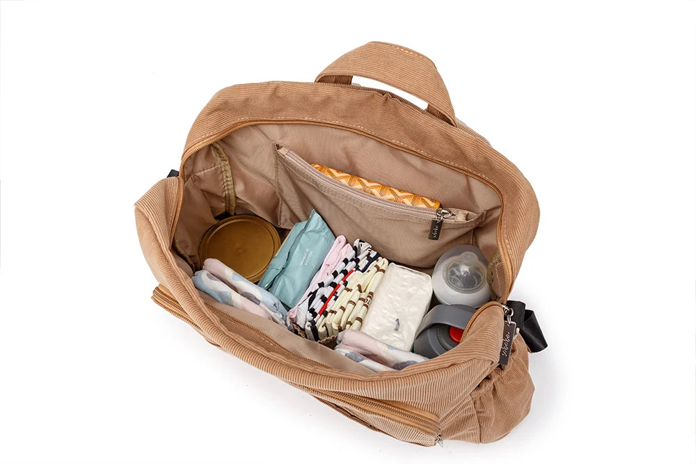 Sac à langer en velours