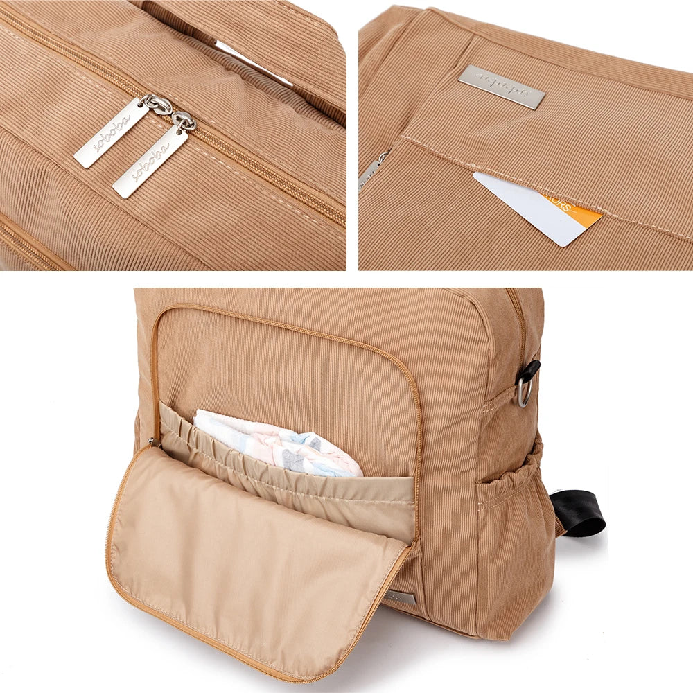 Sac à langer en velours