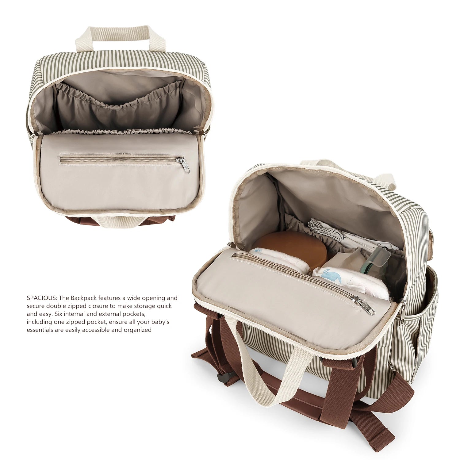 Sac à langer avec tapis de change