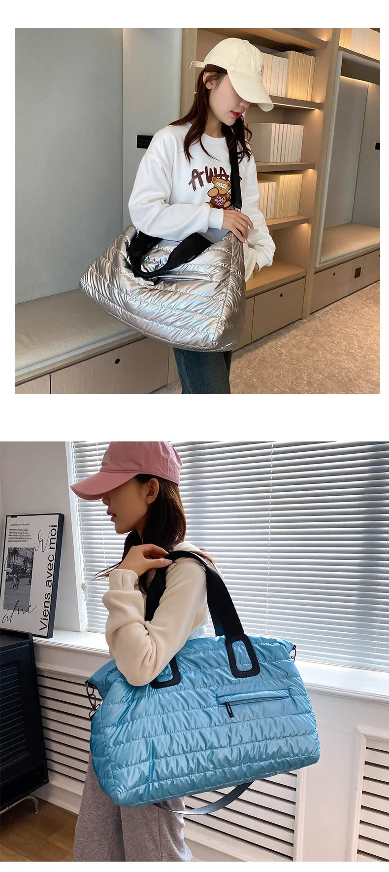 Sac à langer doudoune