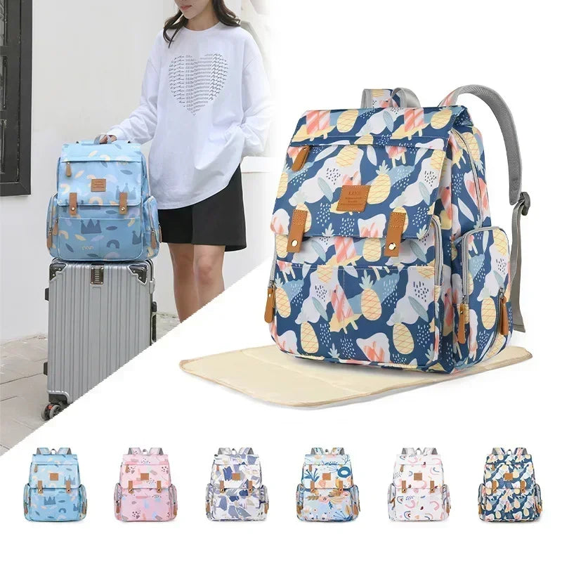 Sac à langer coloré