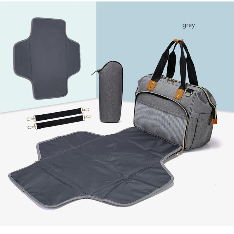 Sac à langer avec station de change