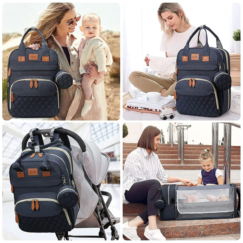 Sac à langer transformable