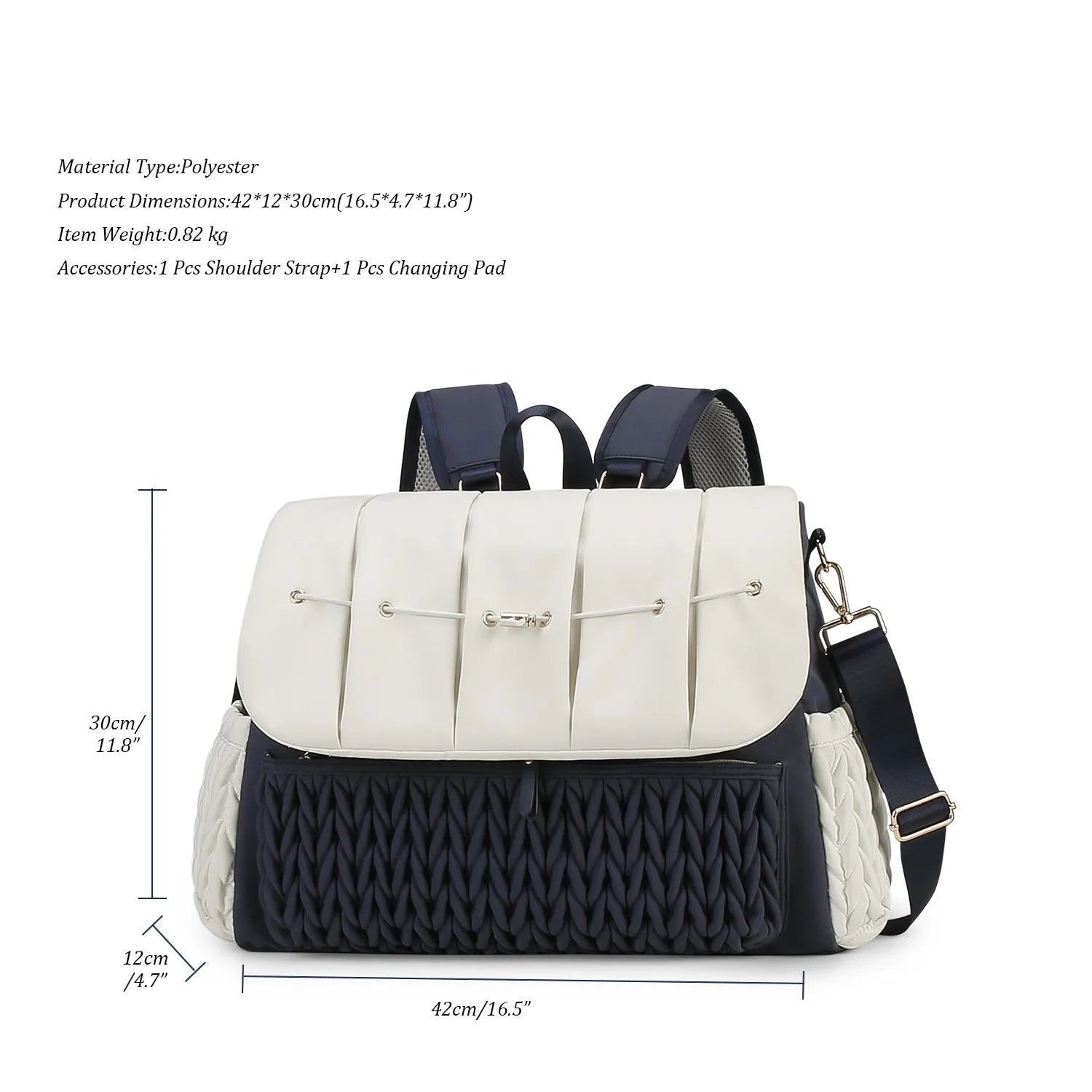 Sac à langer avec accessoires