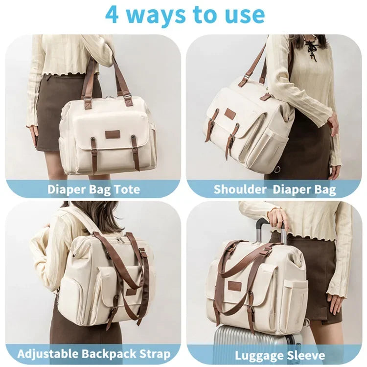 Sac à langer kaki