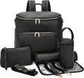 Sac à langer effet cuir