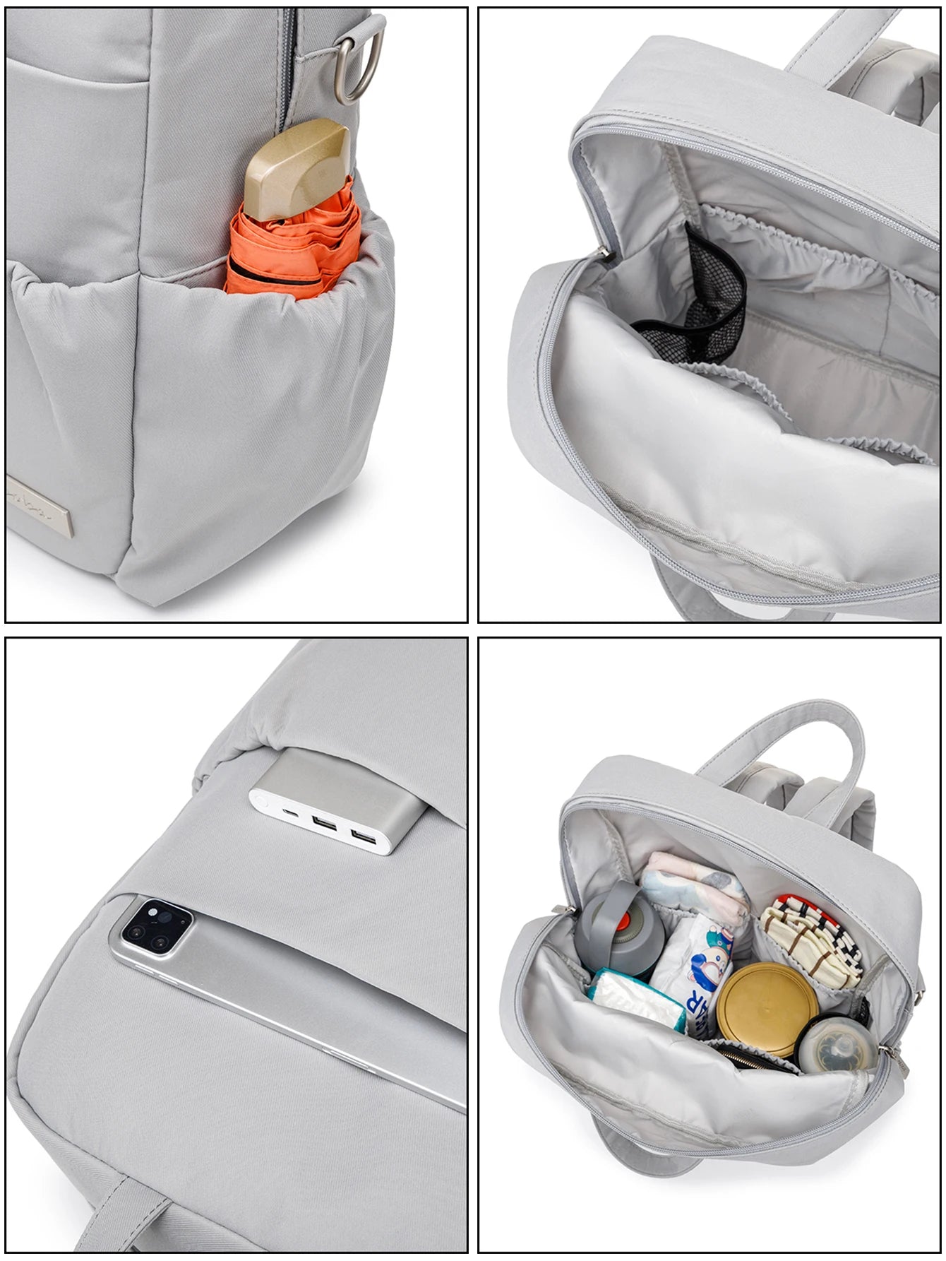 Sac à langer à dos bébé